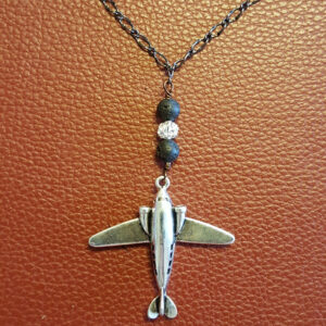 Prop Airplane Necklace